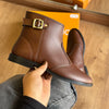 Bota Beira Rio Cano Curto Detalhe Dourado 9085.110