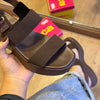 Sandália Moleca Calce Fácil Velcro 5503.124