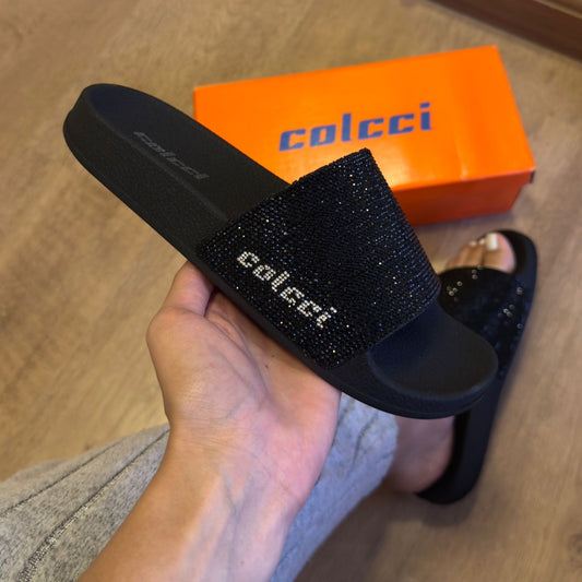 Slide Colcci Bianca Strass 158.01.02111