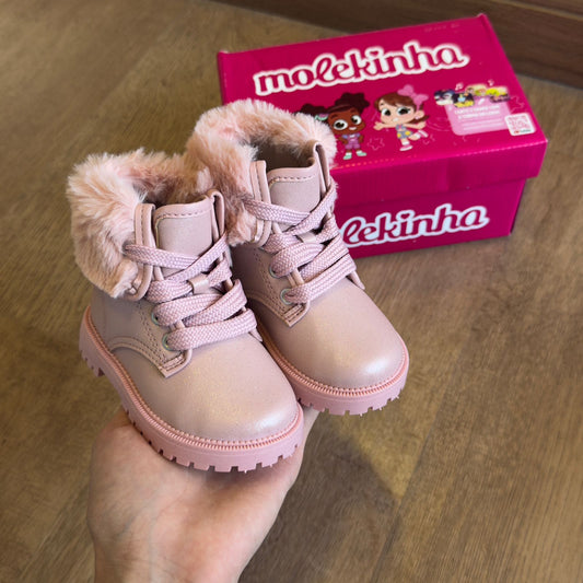 Bota Molekinha Coturno Pelinhos 2126.524