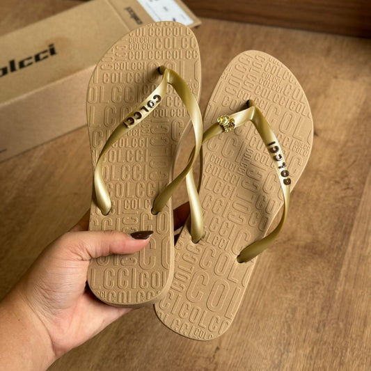 Chinelo De Dedo Colcci Rio 158.01.00901 + Pin Pet