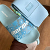 Sandália Slide Estampa Florida E Bolsa Mormaii