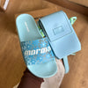 Sandália Slide Estampa Florida E Bolsa Mormaii