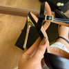 Scarpin Vizzano Detalhe Dourado Tiras Finas 1388.215