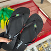Chinelo Fiji Colcci 158.01.02054 + Pin Brasil Grátis