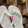 Havaianas Top (Branco) + Pin Brasil + Pin Nome (L-S)