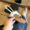 Sandália Azzem Flat Fivela Ajustavel 4453BM