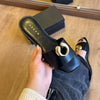Sandália Azzem Flat Detalhe Elo 270DE