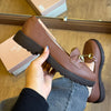 Mocassim Modare Conforto Detalhe Dourado 7357.106