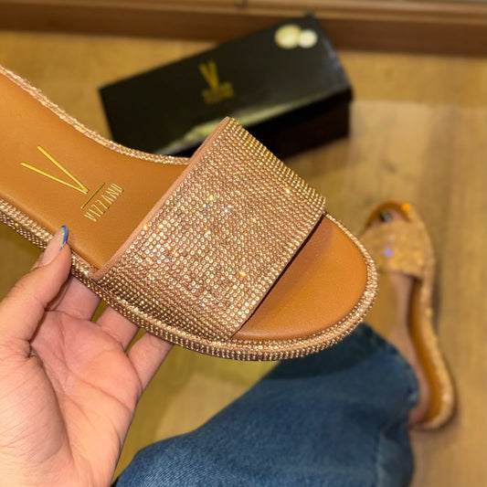 Rasteira Vizzano Strass 6589.202