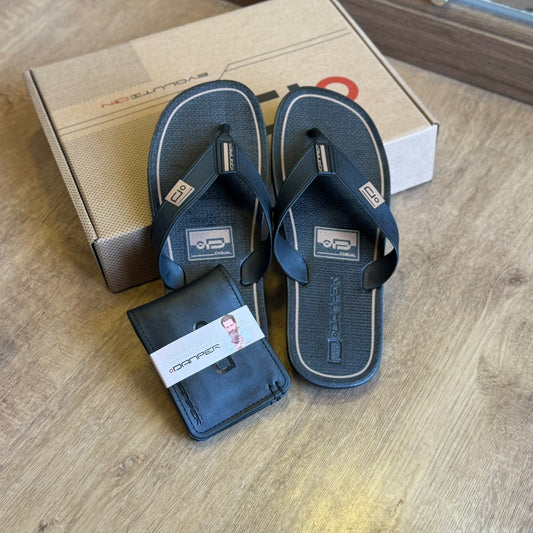 Chinelo De Dedo Danper + Carteira DCART24