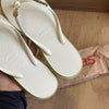 Havaianas Slim Point + Pin Estrela-do-mar e Concha