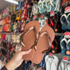 Havaianas Top + Placa Logo Marrom