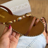 Sandália Arezzo Detalhes Na Tira A12962008