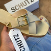 Sandália Schutz Rasteirinha Fivela S208890135