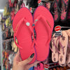 Havaianas Slim Point + Pin Concha, Sereia, Golfinho