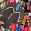 Havaianas Slim Square + Placa Logo Dourado