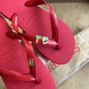 Havaianas Top + Pin Tucano, Coqueiro e Brasil