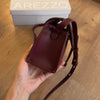 Bolsa Arezzo Tiracolo Pequena Metal Tiras Frontais A50011089600