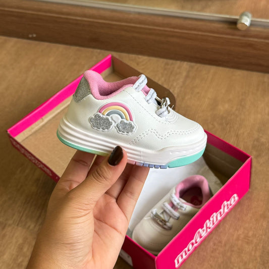 Tênis Molekinha Detalhe Arco-Íris 2745.202