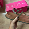 Sandália Rasteira Arezzo Slim Lara Brizza Z191140002