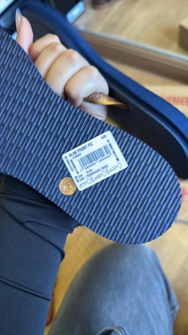 Havaianas Slim Point Lançamento - Marinho/Azul índigo