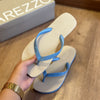 Chinelo de Dedo Arezzo Bicolor Roma Basics Z190350006