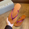 Chinelo de Dedo Arezzo Tira Metalizada A121720001