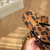 Chinelo de Dedo Arezzo Animal Print Square Z190270243