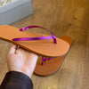 Chinelo de Dedo Arezzo Tira Metalizada A121720001
